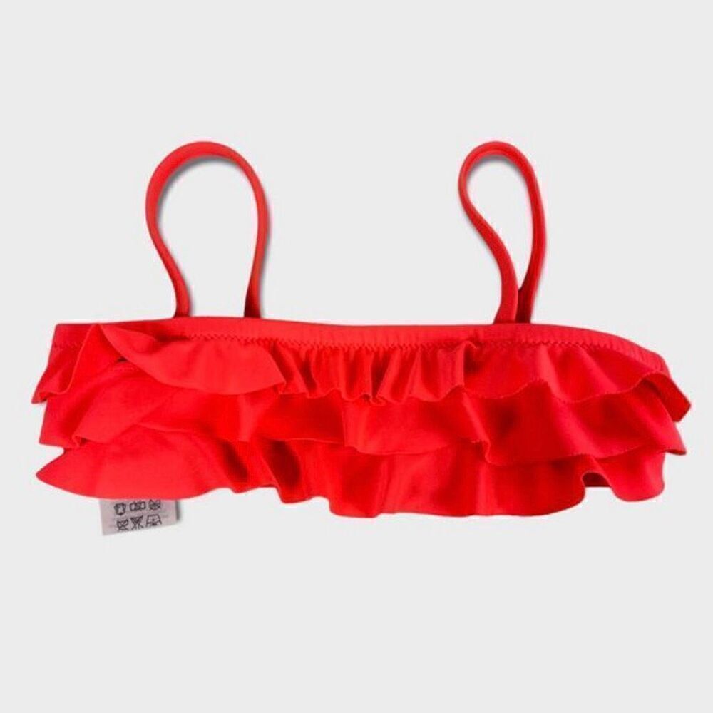 Crewcuts Ruffle Bikini Top size 2